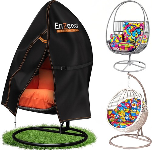 Enzeno patio hanging egg chair - egg,