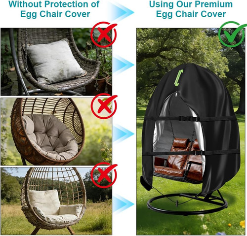 Double egg chair cover - double,