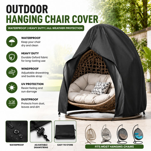 Heavy duty egg chair cover - egg,
